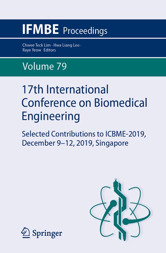 17th International Conference on Biomedical Engineering - cover