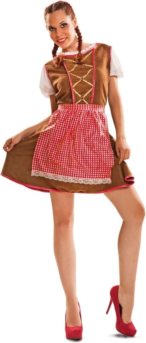 Tiroolse Jurk Dames Belinda - Maat S