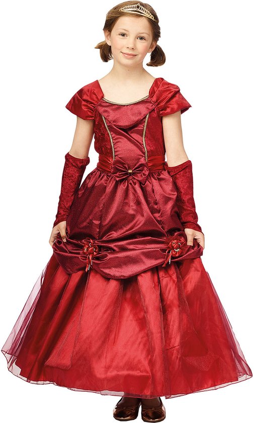Rode prinsessenjurk - Luxe galajurk voor kinderen