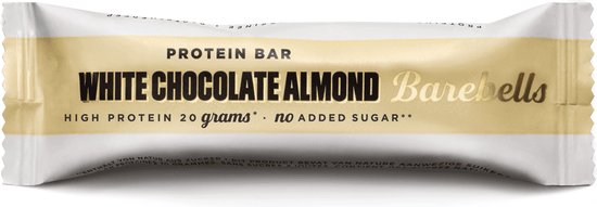 Barebells - Protein Bars (White Chocolate/Almond - 12 x 55 gram) - Eiwitreep - Energiereep — afbeelding 5