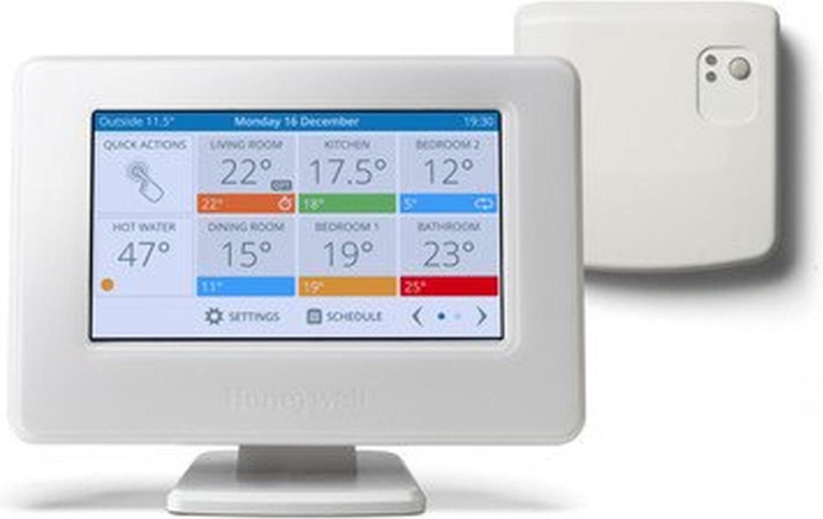 Honeywell Evohome Aan/Uit Slimme Thermostaat - Wifi - Draadloos thumbnail 4