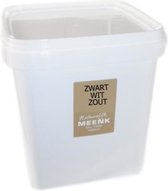 Meenk / Van Vliet - Zwart Wit Zout - 2 Kilo Emmer - XXL Verpakking - Bulk - Van Vroeger