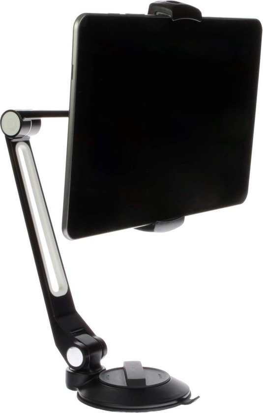 Universele tablethouder 360 ° draaibaar | Voor tablet, mobiele telefoon,  smartphone &... | bol.com