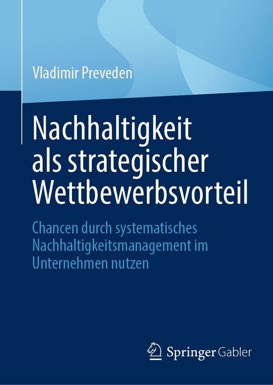 Nachhaltigkeit als strategischer Wettbewerbsvorteil - cover