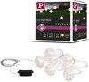 Paulmann Lichtsnoer - Tuinverlichting - lampionketting - IP44 - 3000K - laadbaar met USB