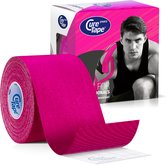 CureTape® Sports rose 5 cm x 5 m 1 rouleau - Kinesio tape - Physio tape - 25% plus de pouvoir adhésif