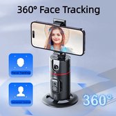 Support de téléphone pour caméra AI - Support de caméra Vlog - Support de caméra Tik Tok - Support de caméra Smart AI - Livestreams - Mains libres - Suivi du Face 360 ​​- Rotation - Reconnaissance des gestes