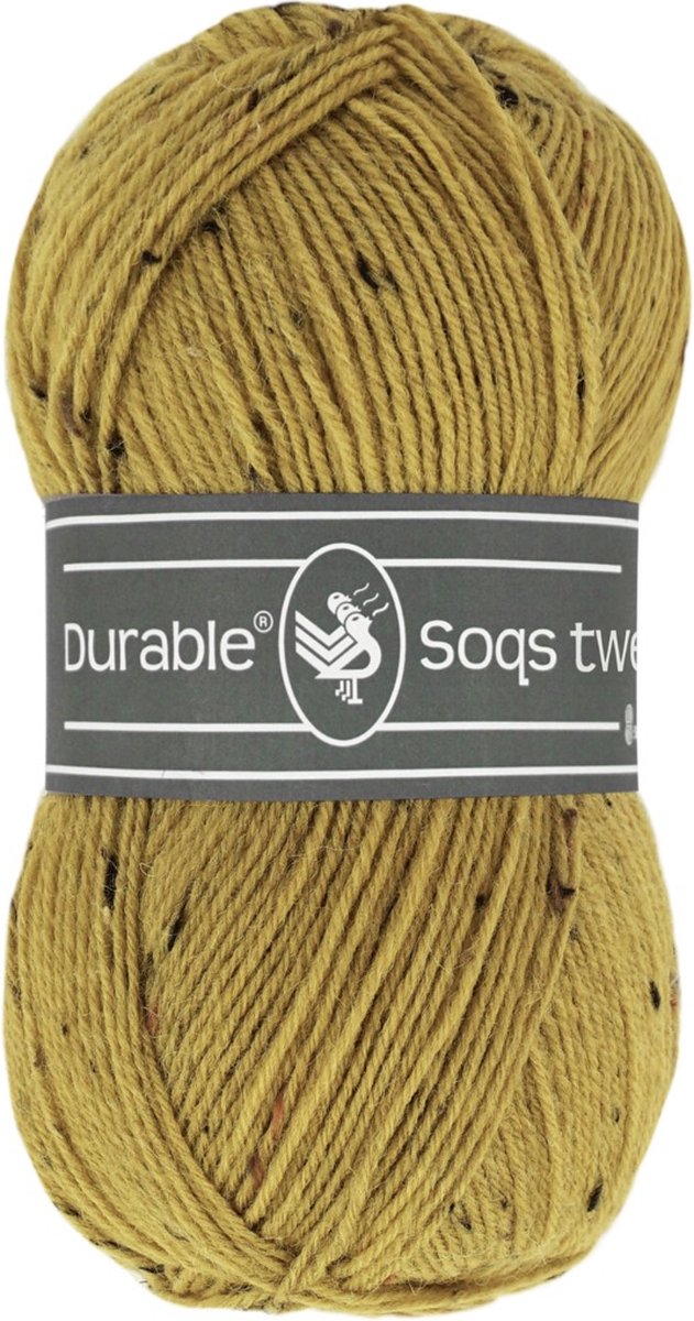 Durable Soqs Tweed - 2145 Golden Olive