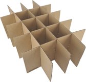 Ace Verpakkingen - Vakverdeling - 40 vakken - incl. Professionele verhuisdoos - Handig voor het verhuizen van glazen.