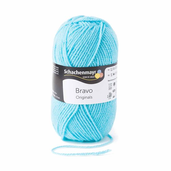 Bravo Wol - 50 gram - Blauw