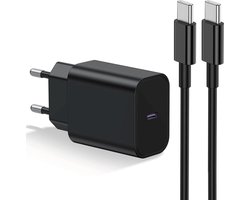 25w usb-C Snellader voor Galaxy A15, A25, A35, A55, A36 en A56 - 2 Meter - Super Fast Charging - Usb C Oplader
