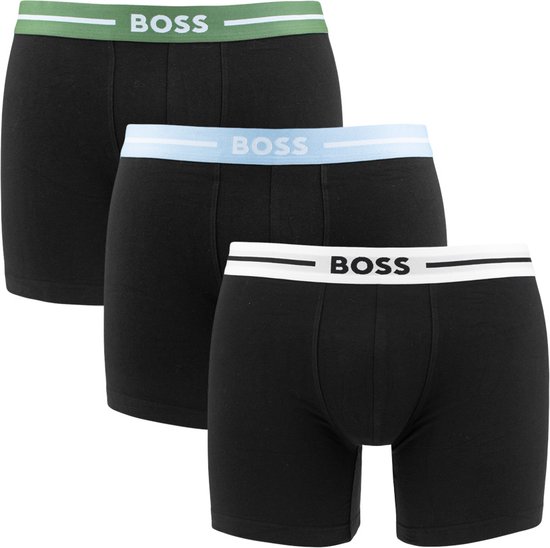 Hugo Boss BOSS bold 3P boxers combi zwart - M