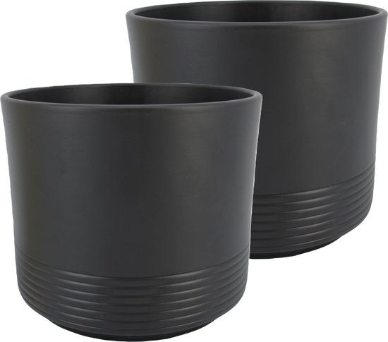 Greemotion Planter Pia Terracotta - Bloempot 40x40cm - 25l Vierkante Bloempot   Pot Uv Bestendig Kunststof   Plantenpot Vorstbestendig   Plantenbak Met Bodemgaten   Plantenaccessoires