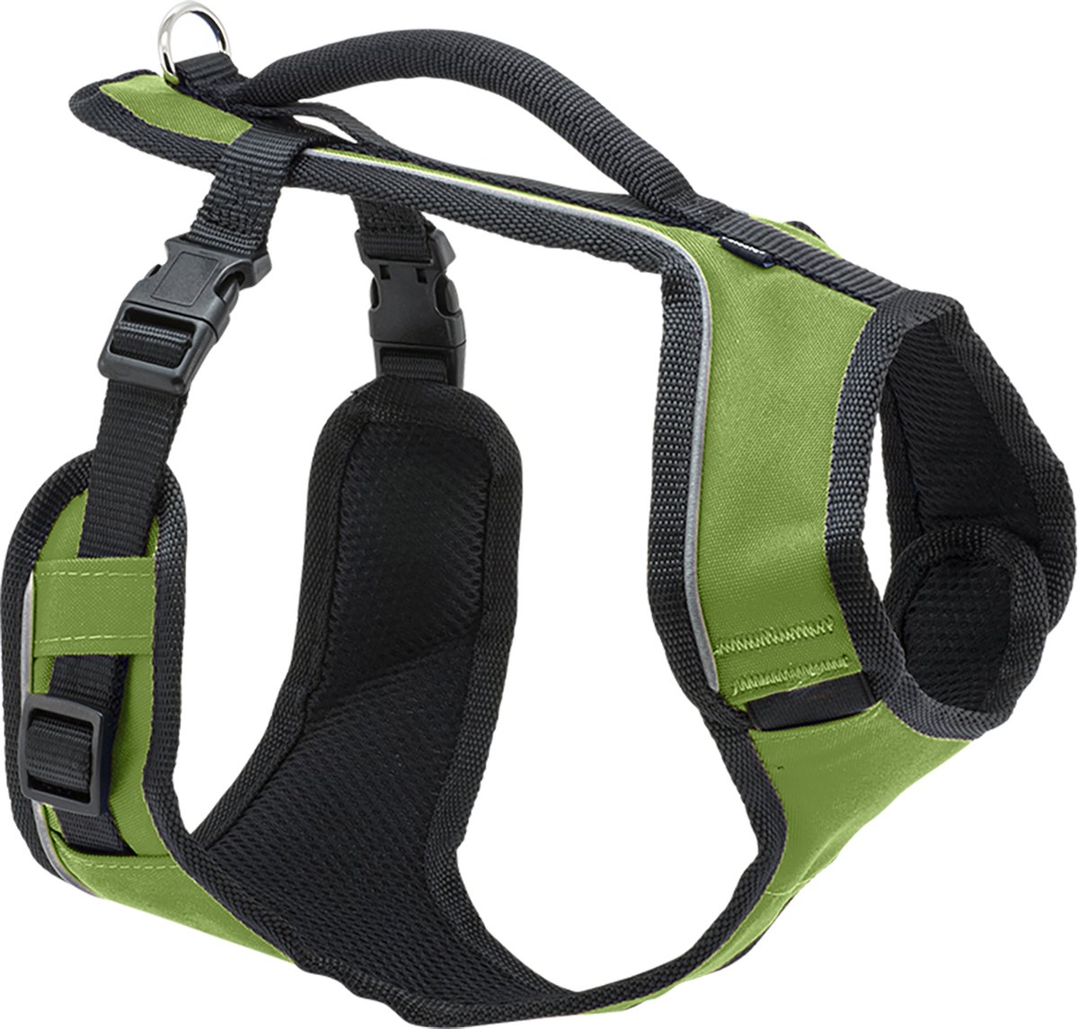 Petsafe harnas voor honden - S omtrek 46 cm - 56 cm groen fluoriserend - aanpasbaar
