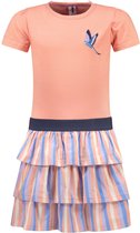 B. Nosy Y402-5850 Meisjes Jurk - Peach - Maat 128