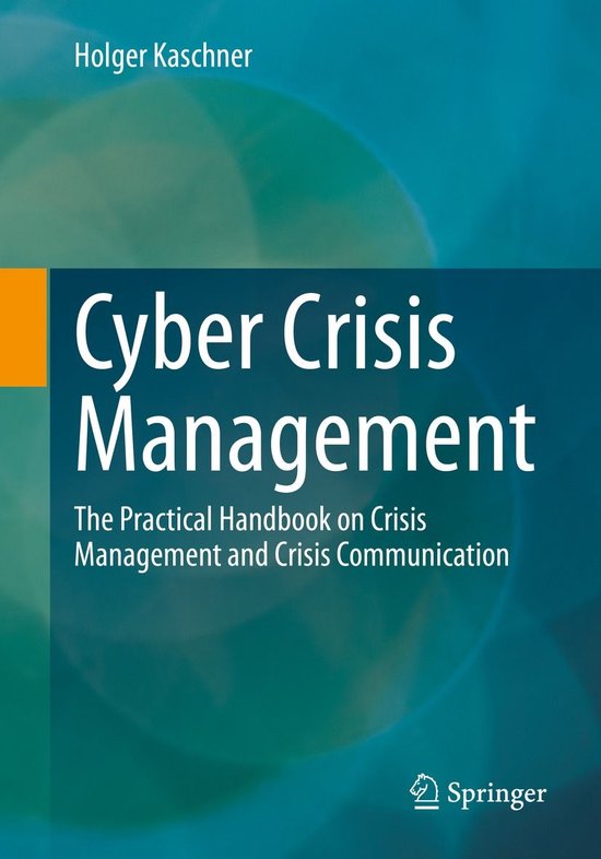 Computer Science (R0) - Cyber Crisis Management - cover
