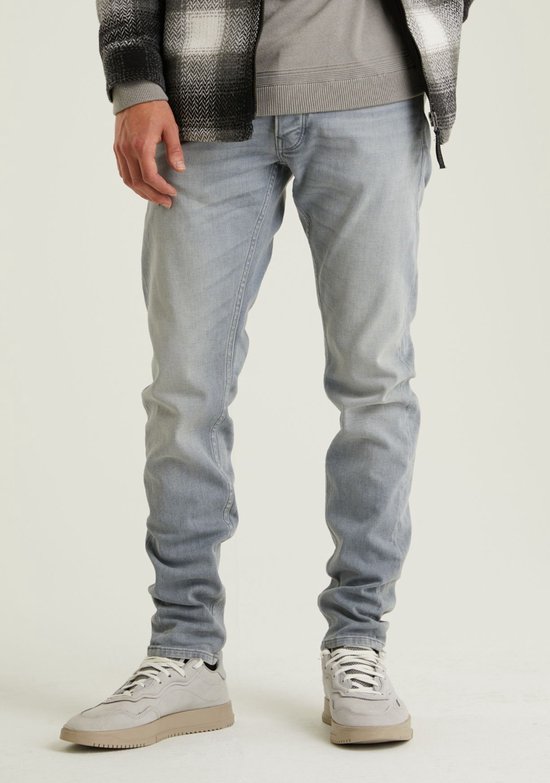 Chasin' Jeans Slim-fit jeans EGO Tornado Lichtgrijs