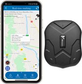 GPS Tracker voor Auto Truck Moto Lange Stand-by Waterdicht Magnetische Anti-Theft Gratis APP - TK905 met Geo-fence Alarm,5000mAh