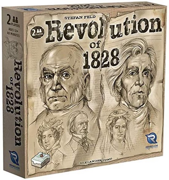 Revolution of 1828 - Bordspel - Engelstalig - Renegade Game Studios