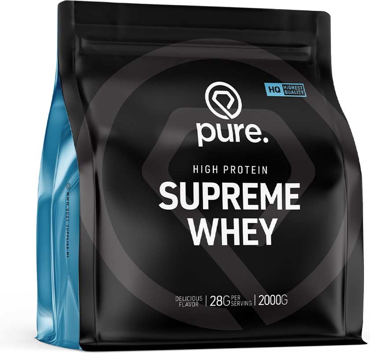 PURE Supreme Whey - cocos - 2000gr - eiwitshake - wei protein - koolhydraatarm - whey eiwit - eiwitten