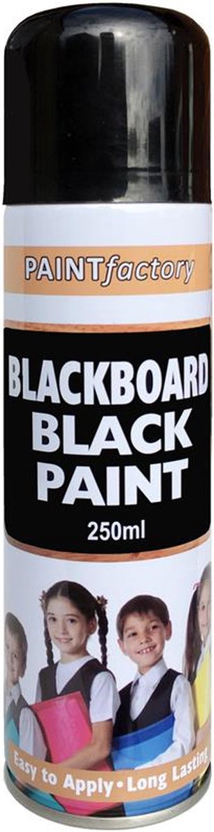Paintfactory - krijtbord / schoolbord spray - 250ml - 2m² per 1 L