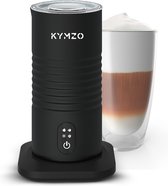 Mousseur à lait électrique Kymzo® - Appareils de cuisine - 4 en 1 - Puissant et rapide - 220 ML - Zwart