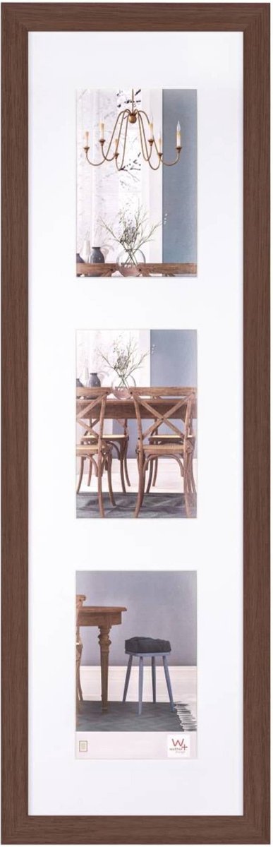 Walther Fiorito - MDF Houten lijst - Fotoformaat 3x13x18 cm - Donkere eik