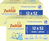 Zwitsal - Billendoekjes- Water & Care met Zwitsalgeur - 1248 babydoekjes - 24 x 52 stuks