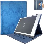 Raykon Functionele Hoes Geschikt voor Remarkable 2 - Tablet Cover - Case - Blauw