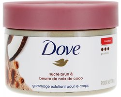 Dove Brown Sugar & Coconut Butter Exfoliating Body Scrub - Lichaamsscrub - Bad & Douche - 298g