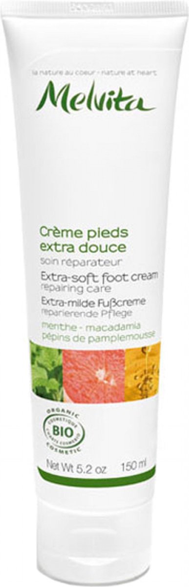 Goedkoopste Melvita Extra-Soft Foot Cream Voetcrème 150 ml