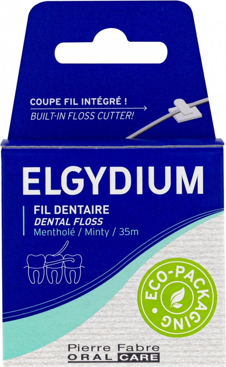 Elgydium Fil Dentaire Mentholé 35 m