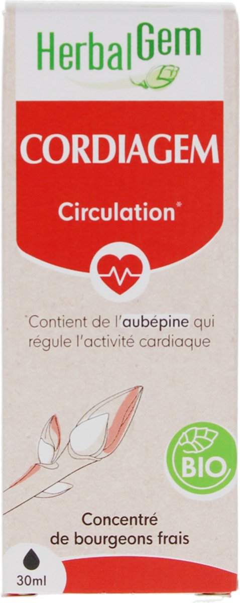 Goedkoopste HerbalGem Cordiagem Circulation Organic 30 ml