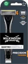 Wilkinson Quattro Essential 4 Scheermes Voor Precisietrimmen