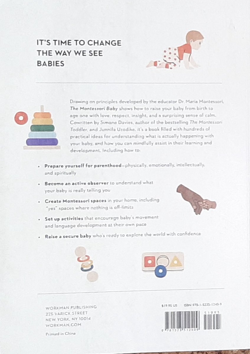 The Montessori Baby - back cover
