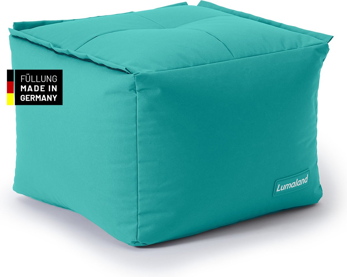 LUMALAND zitzak - Combineerbaar met modulair systeem - 200 L - Turquoise
