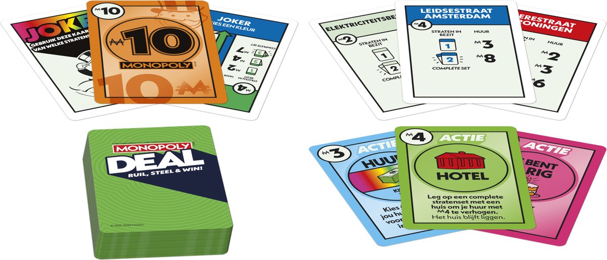 Monopoly Deal Kaartspel - Nederlandse Editie — afbeelding 3