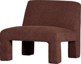 WOOOD Fauteuil Lavid - Polyester - Chestnut - 73x74x84