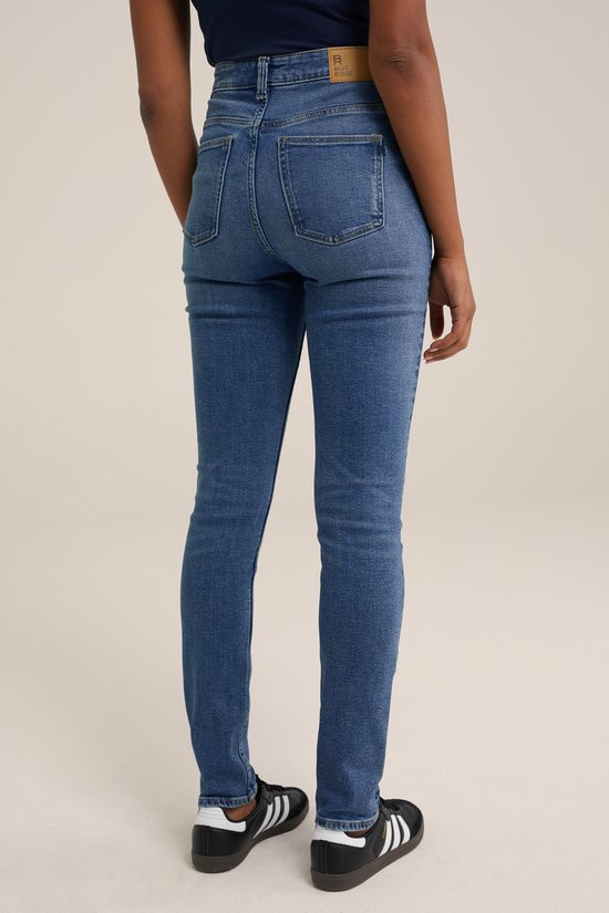 Wrangler High Rise Skinny Jeans voor dames, river, 30W / 30L