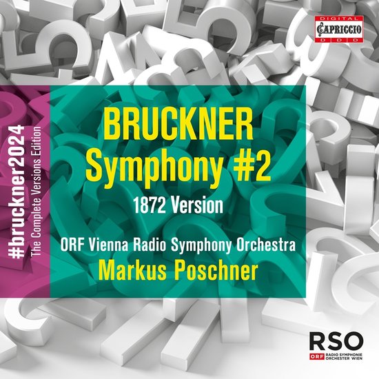 Markus Poschner, ORF Vienna Radio Symphony Orchestra - Bruckner: Symphony No. 2 (CD)