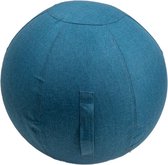 Zaza Home Zitbal Yoga Bal Blauw Kleuren- 75Cm