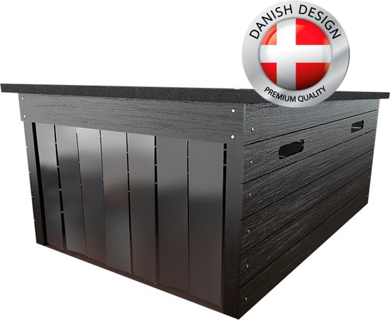 Garage tondeuse robot Cube noir taille M