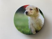 Popsocket - telefoon grip - leuk design - hond - slimme houvast voor je smartphone - met 3M plak sticker