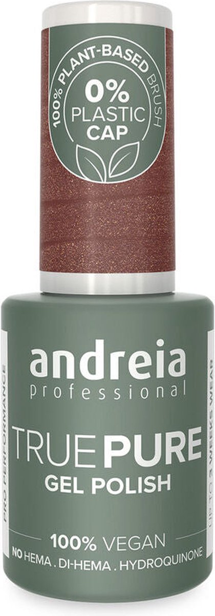 Goedkoopste Andreia Professional - Gellak - True Pure - Brons met Glans T32 - HEMA vrij - Vegan - 10,5ml
