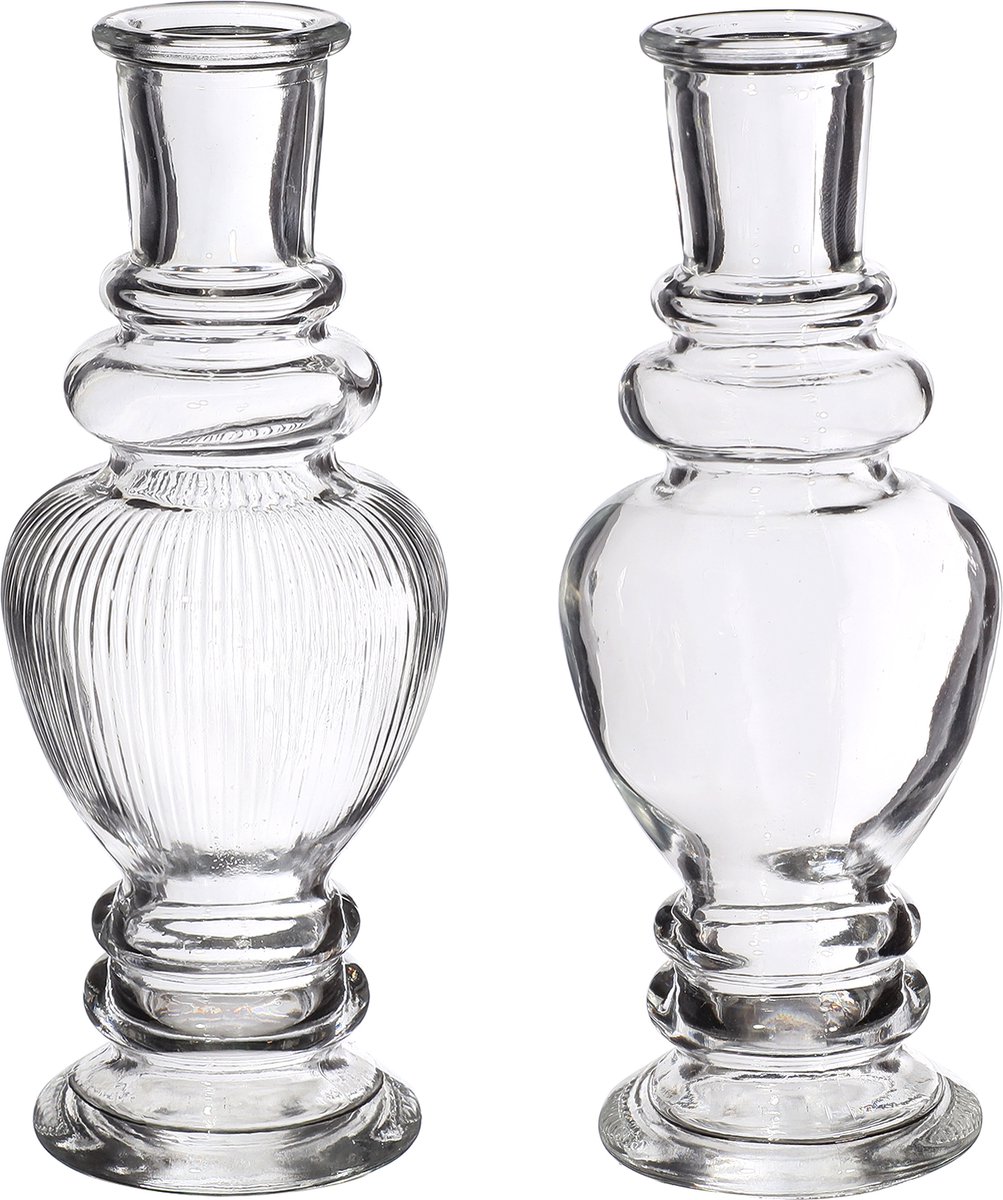 Goedkoopste Vaas Venetië Transparant H 15,5 x Ø5,7 cm (12 stuks
