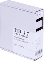 TD47 Krimpkous Box H-2(Z) 1.2Ø / 0.6Ø 10m - Zwart
