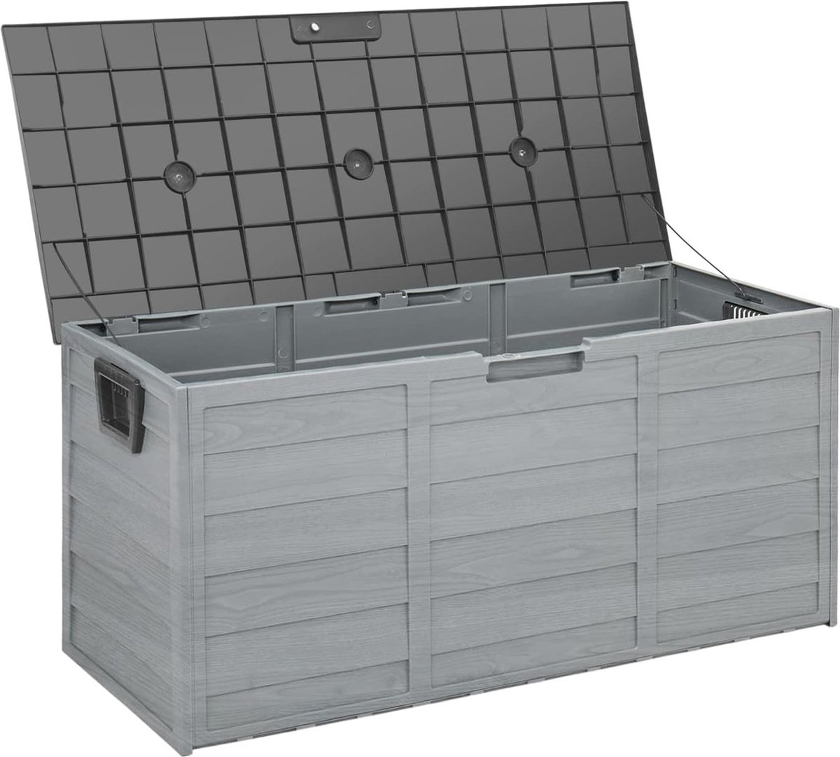 Tuinbox 300 liter opbergdoos kussenbox buitenopbergdozen dekboxen waterdichte tuinkist kunststof opbergdoos voor terrasmeubels tuingereedschap zwembadaccessoires