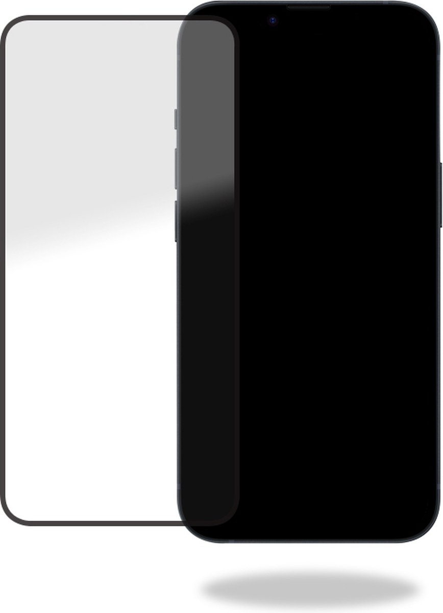 Striker - Screenprotector geschikt voor Apple iPhone 15 Glazen | Striker Premium Screenprotector - Case Friendly - Zwart
