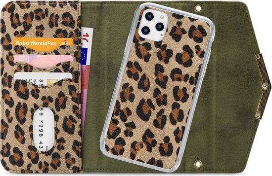 Mobilize - Coque iPhone 12 Pro Max - Pochette Léopard Vert