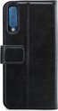 Mobilize Telefoonhoesje geschikt voor Samsung Galaxy A7 (2018) Hoesje | Mobilize Gelly Wallet Uitneembare 2in1 Bookcase Portemonnee | Pasjeshouder voor 3 Pasjes | Telefoonhoesje voor Pinpas / OV Kaart / Rijbewijs - Zwart